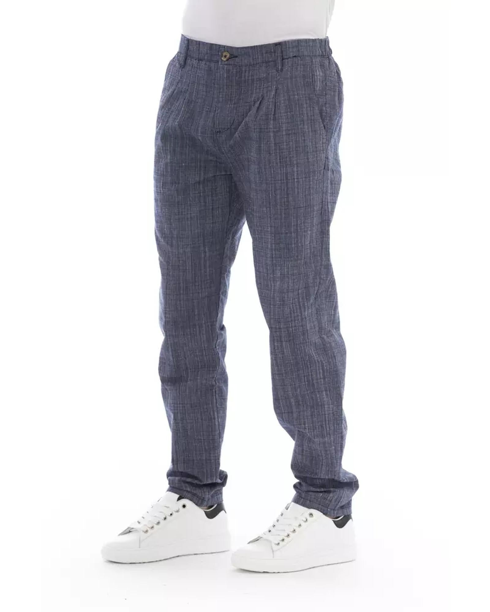 Front Zipper and Button Closure Chino Trousers 46 IT Men Secondary image