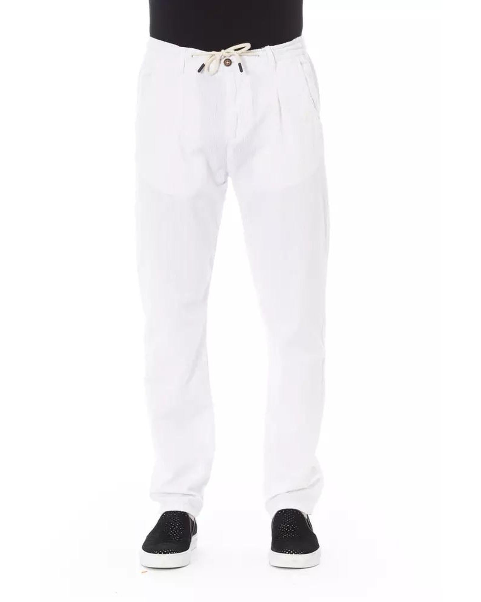 Baldinini Trend Men's White Cotton Jeans & Pant - W32 US Main image