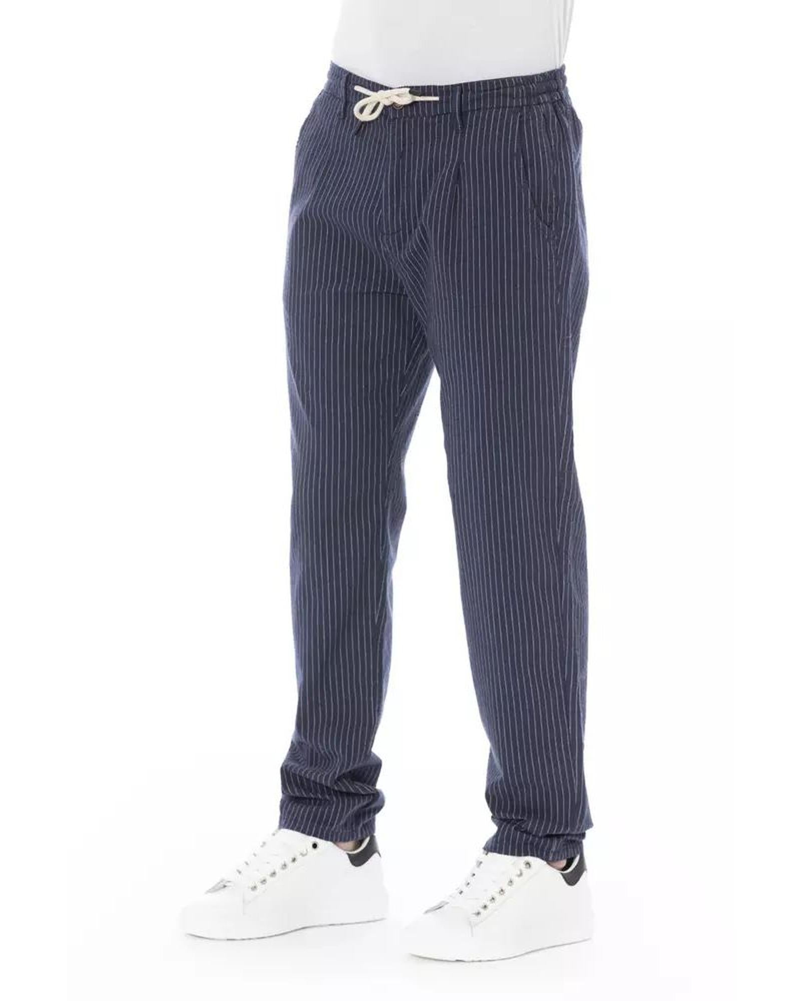 Baldinini Trend Men's Blue Cotton Jeans & Pant - W36 US Secondary image