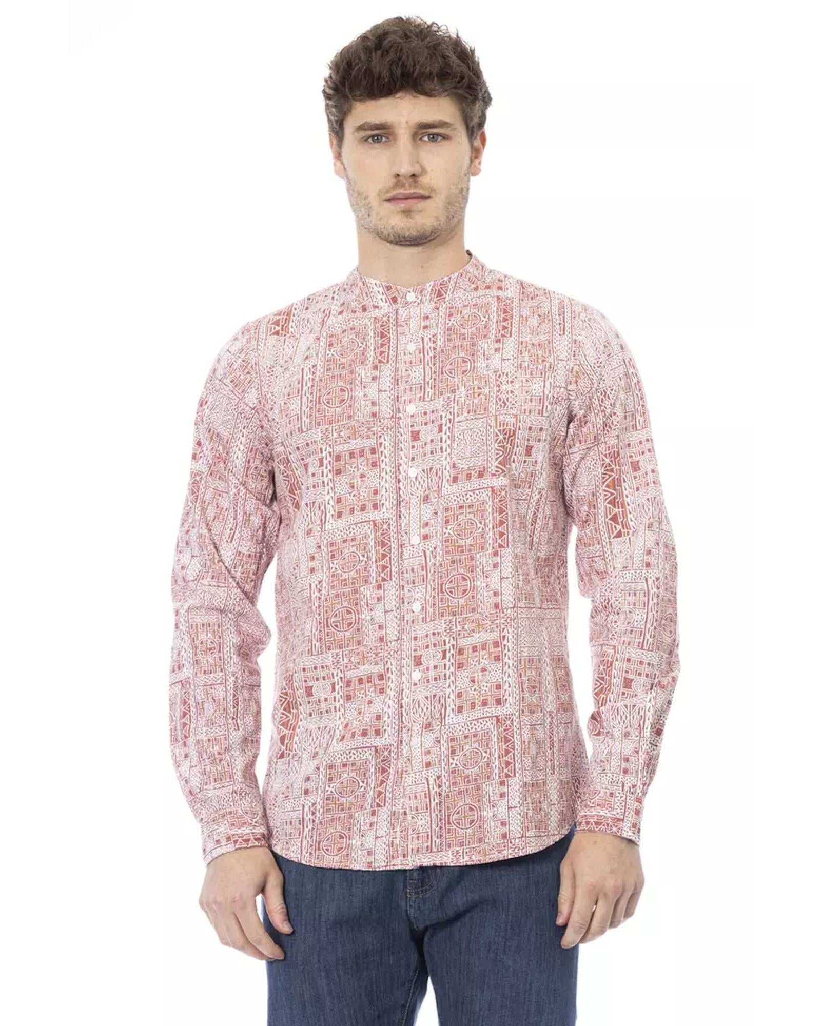 Regular Fit Mandarin Collar Shirt M Men Main image