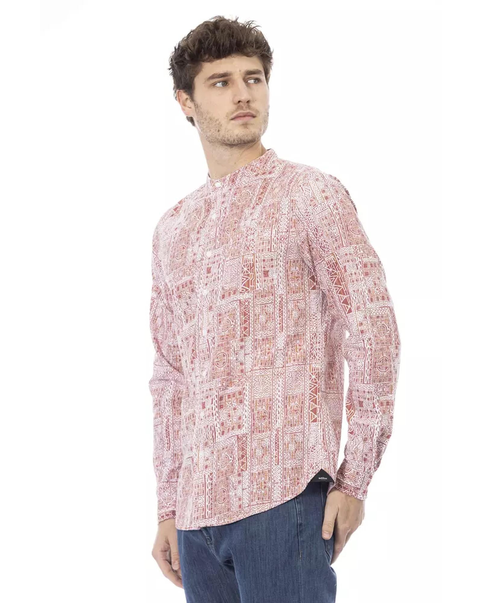 Regular Fit Mandarin Collar Shirt M Men Secondary image