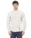 Regular Fit Shirt with Mandarin Collar and Button Closures XL Men