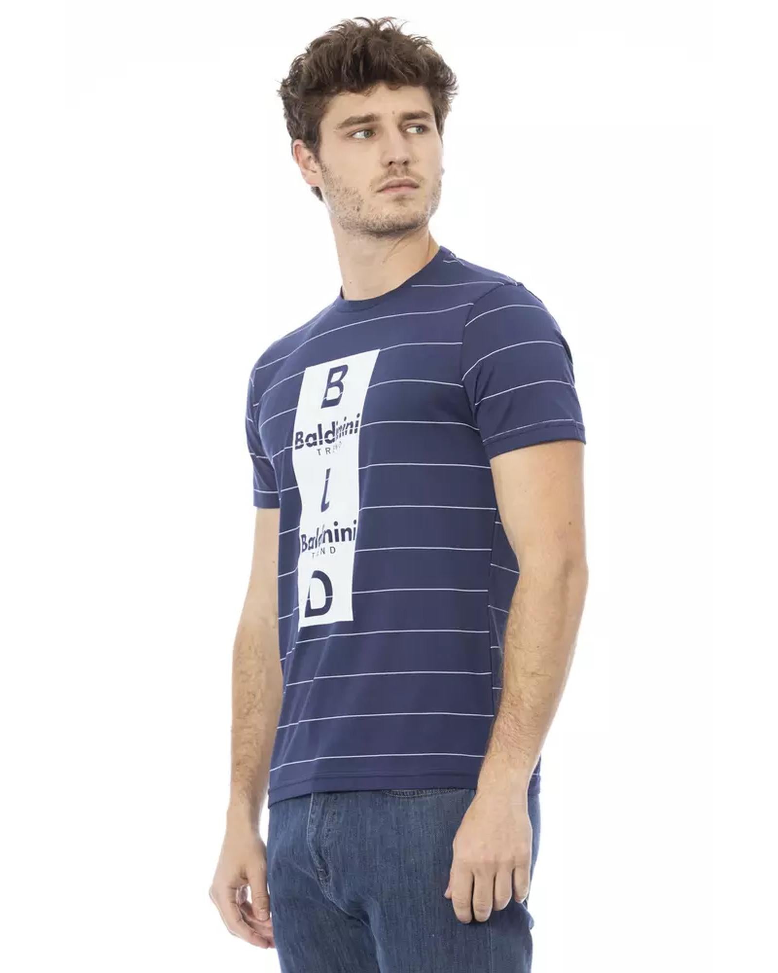 Short Sleeve T-shirt with Front Print M Men Secondary image