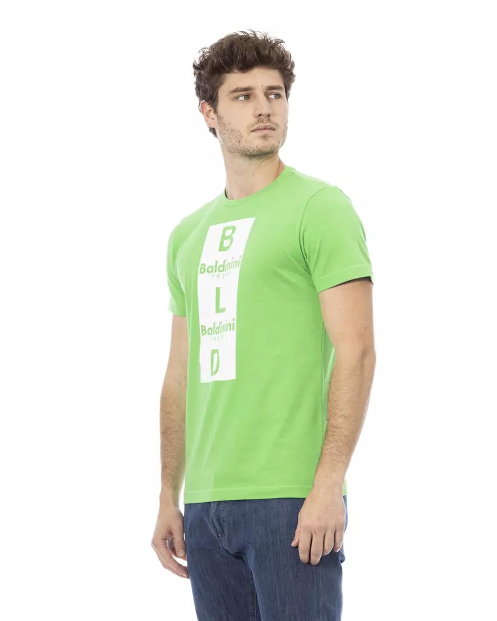 Short Sleeve T-shirt with Front Print M Men Secondary image