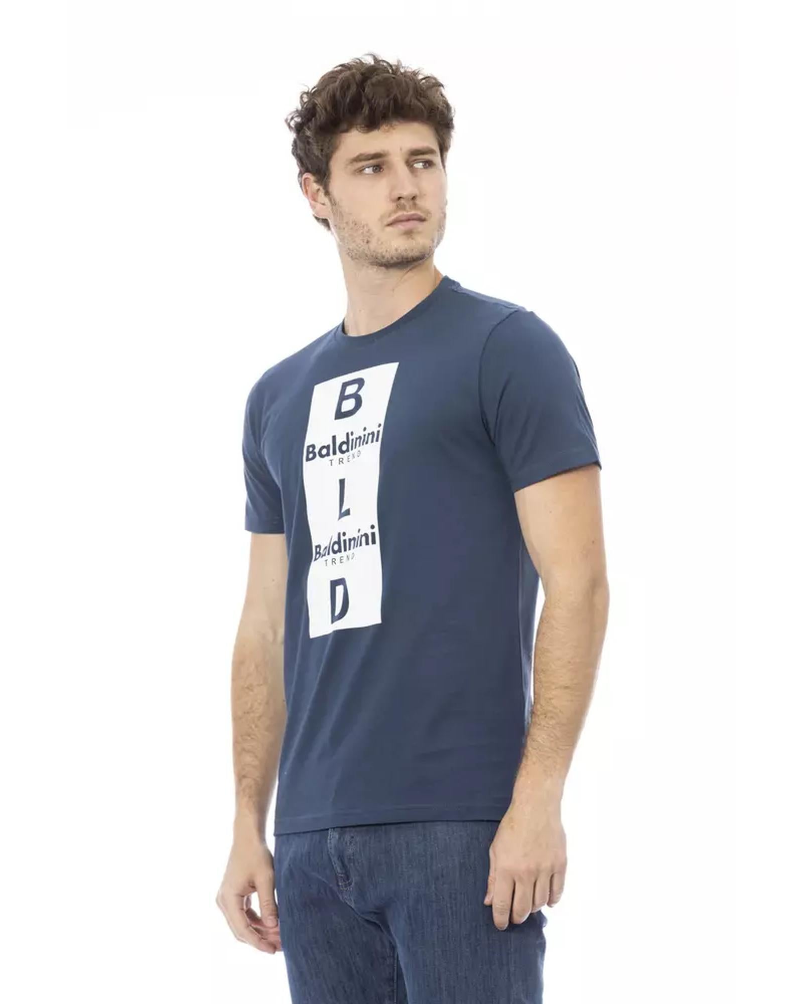 Short Sleeve T-shirt with Front Print S Men Secondary image