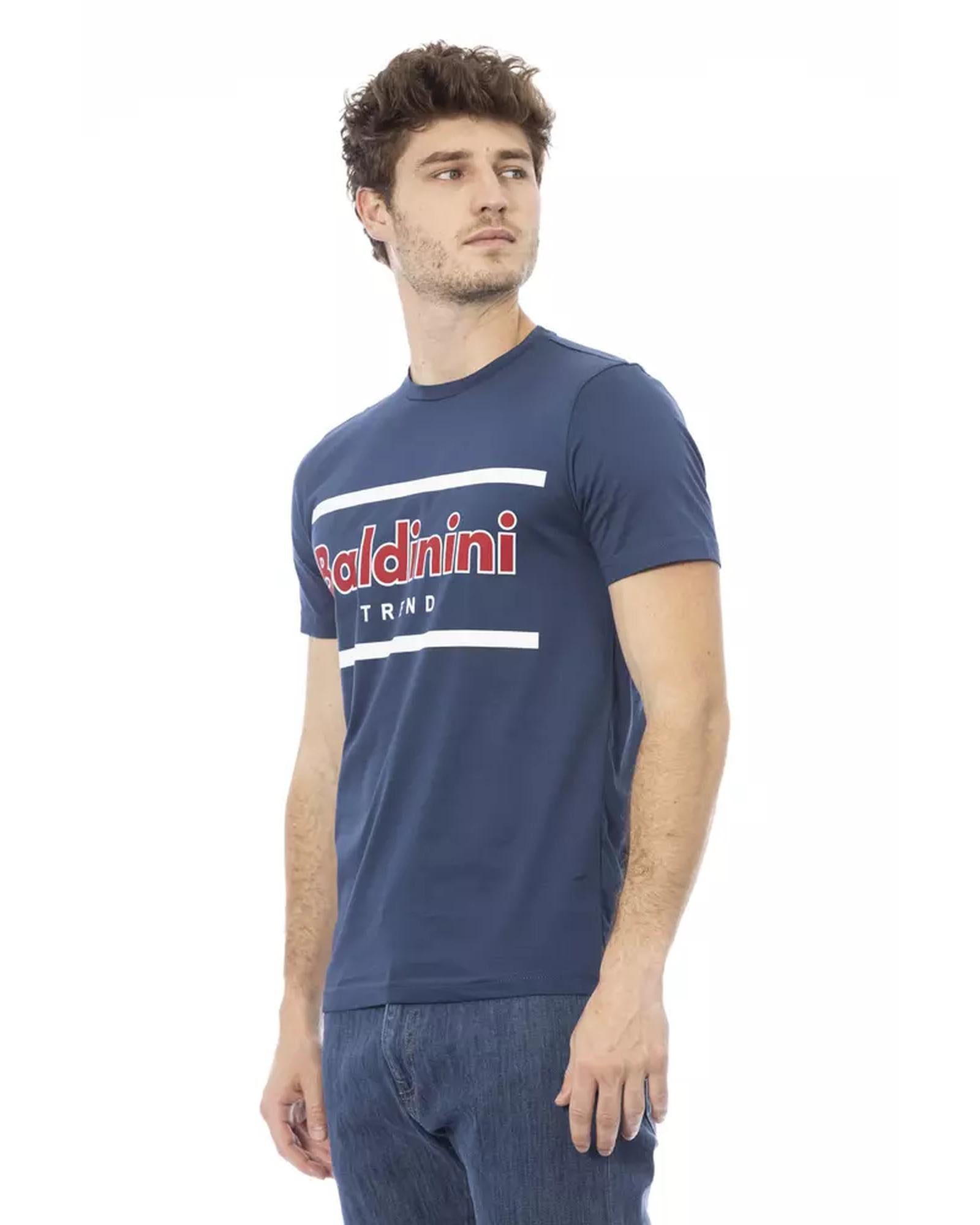Short Sleeve T-shirt With Round Neck - Front Print XS Men Secondary image