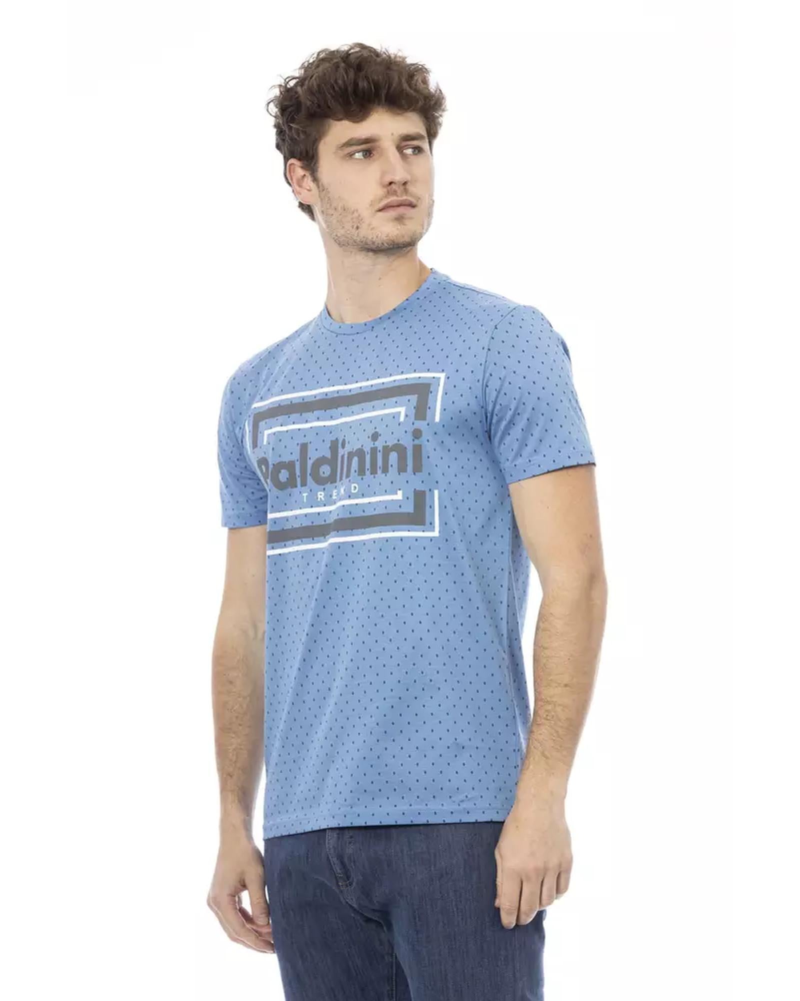Short Sleeve T-shirt With Round Neck. Front Print. S Men Secondary image