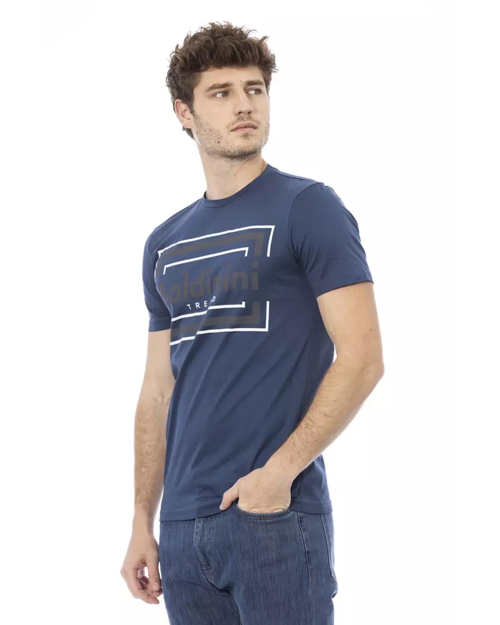 Short Sleeve T-shirt with Front Print M Men Secondary image