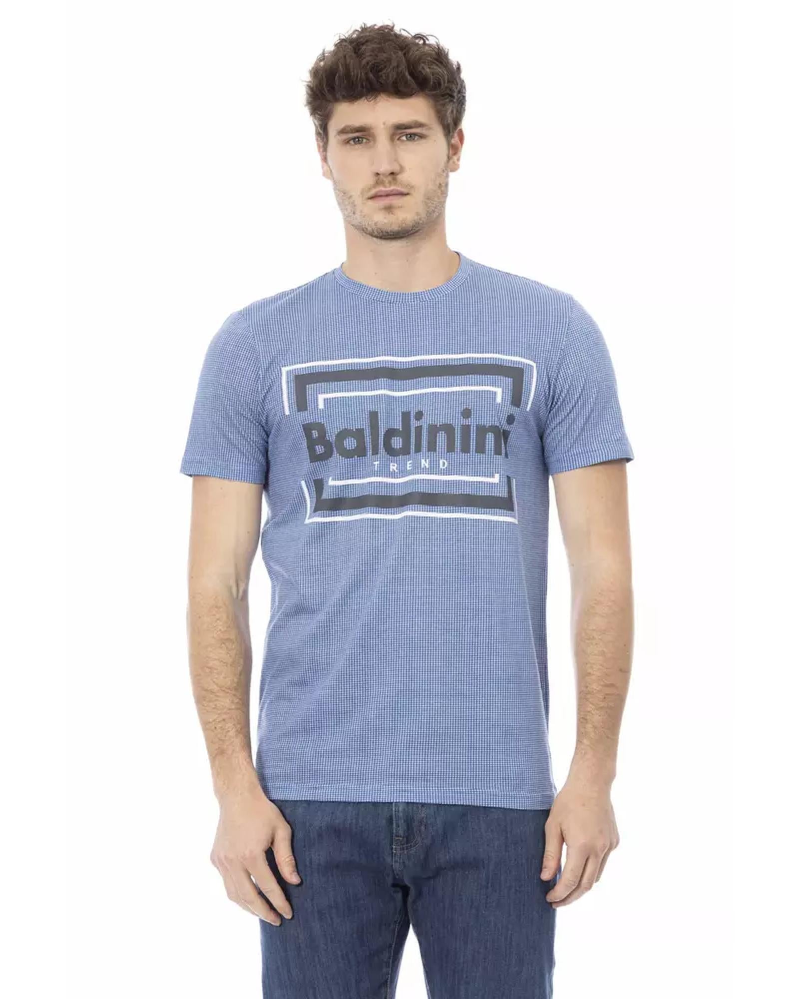 Short Sleeve T-shirt with Front Print M Men Main image