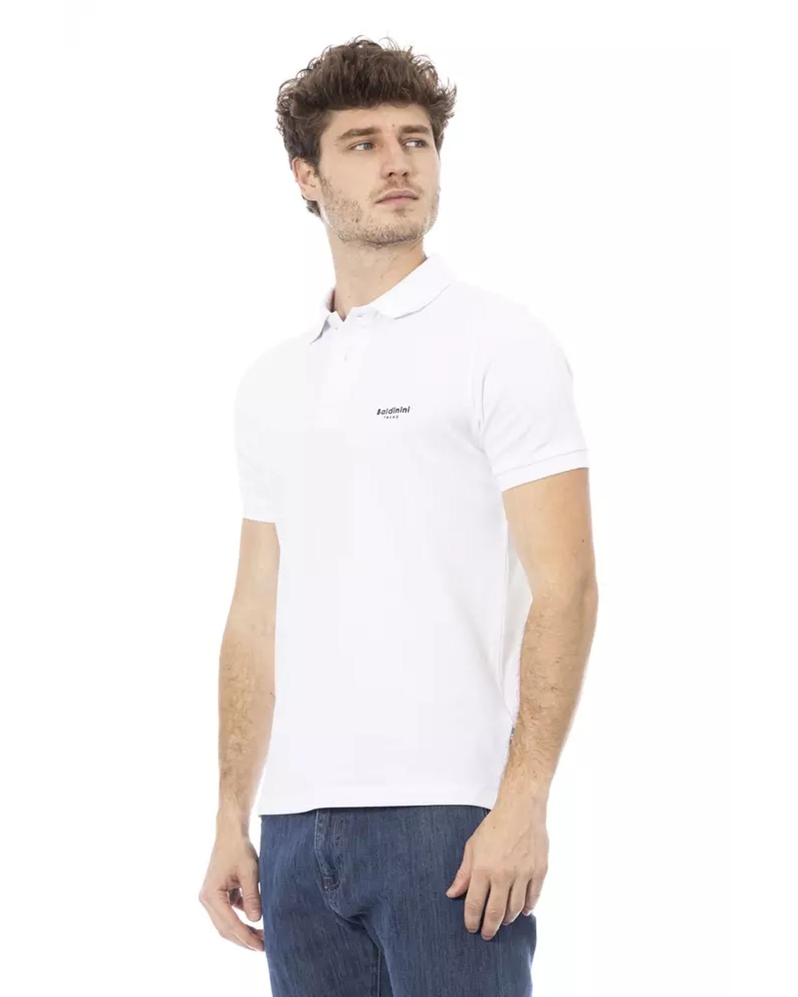 Embroidered Short Sleeve Polo Shirt L Men Secondary image