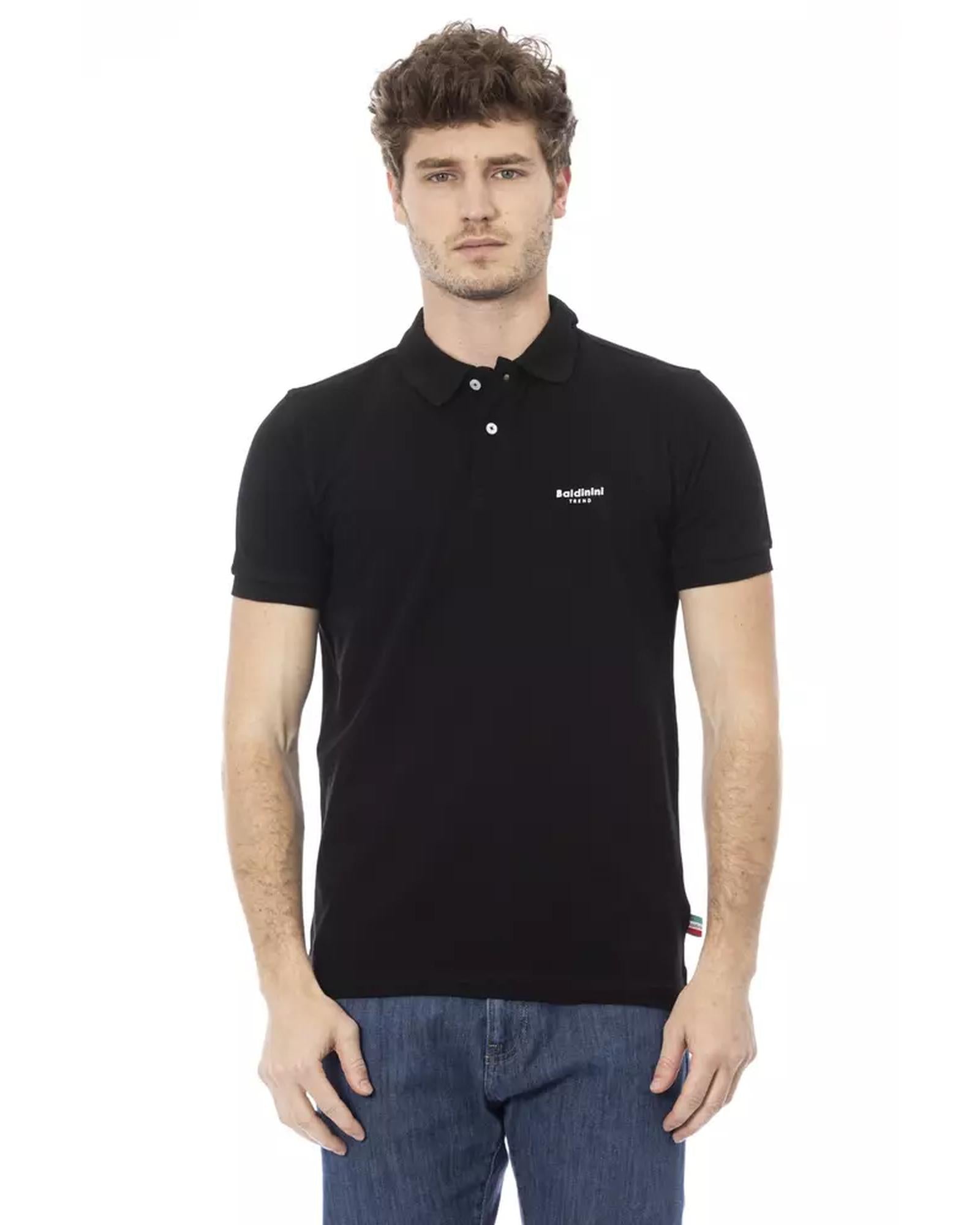 Embroidered Short Sleeve Polo Shirt L Men Main image
