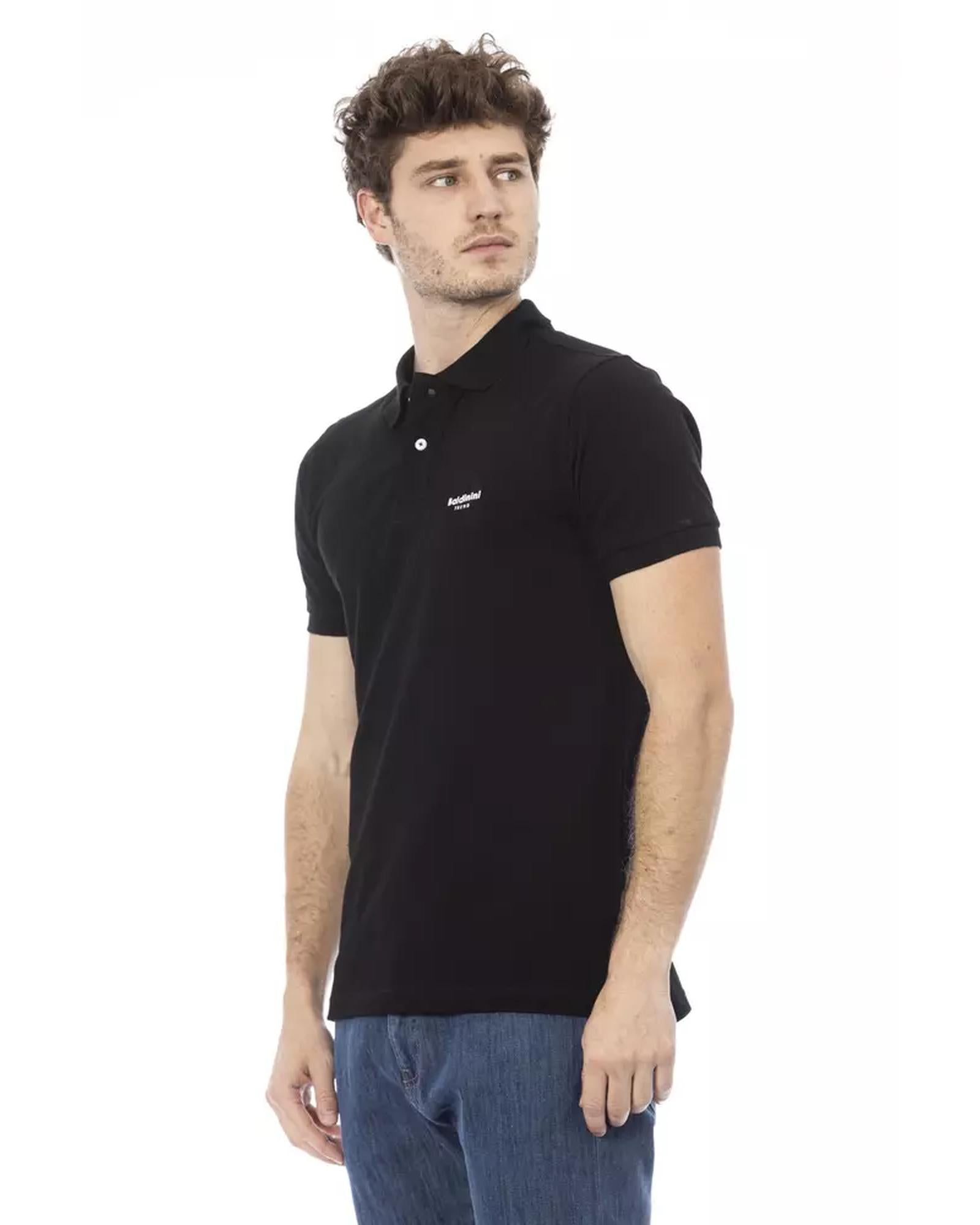 Embroidered Short Sleeve Polo Shirt L Men Secondary image