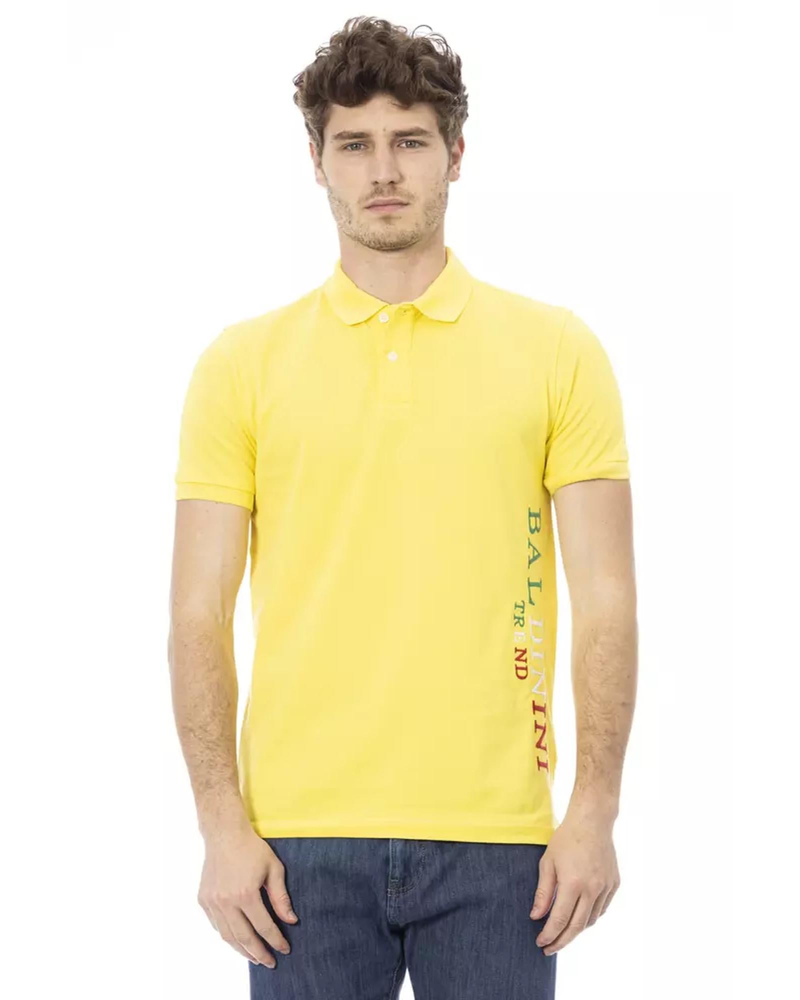 Embroidered Polo Shirt with Short Sleeves 4XL Men Main image
