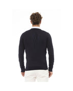 Baldinini Trend Men's Blue Modal Sweater - 54 IT