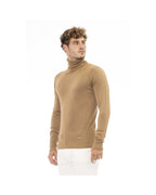 Baldinini Trend Men's Beige Modal Sweater - 52 IT