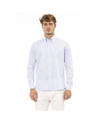 Baldinini Trend Men's Light Blue Cotton Shirt - XL