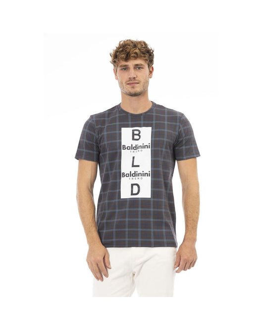 Baldinini Trend Men's Gray Cotton T-Shirt - M