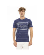 Baldinini Trend Men's Blue Cotton T-Shirt - XL