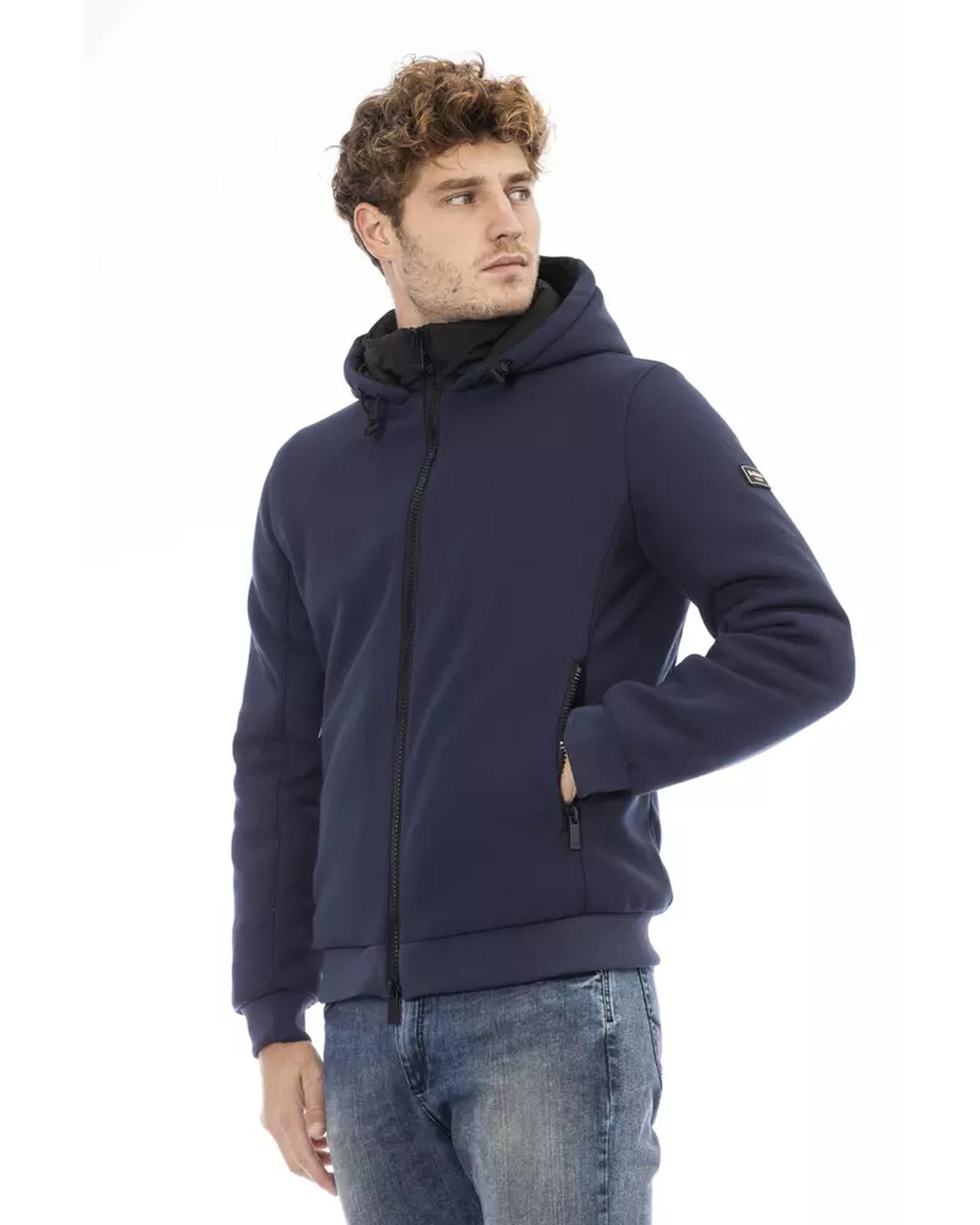 Threaded Pocket Jacket with Double Breasted Front Closure XL Men Secondary image