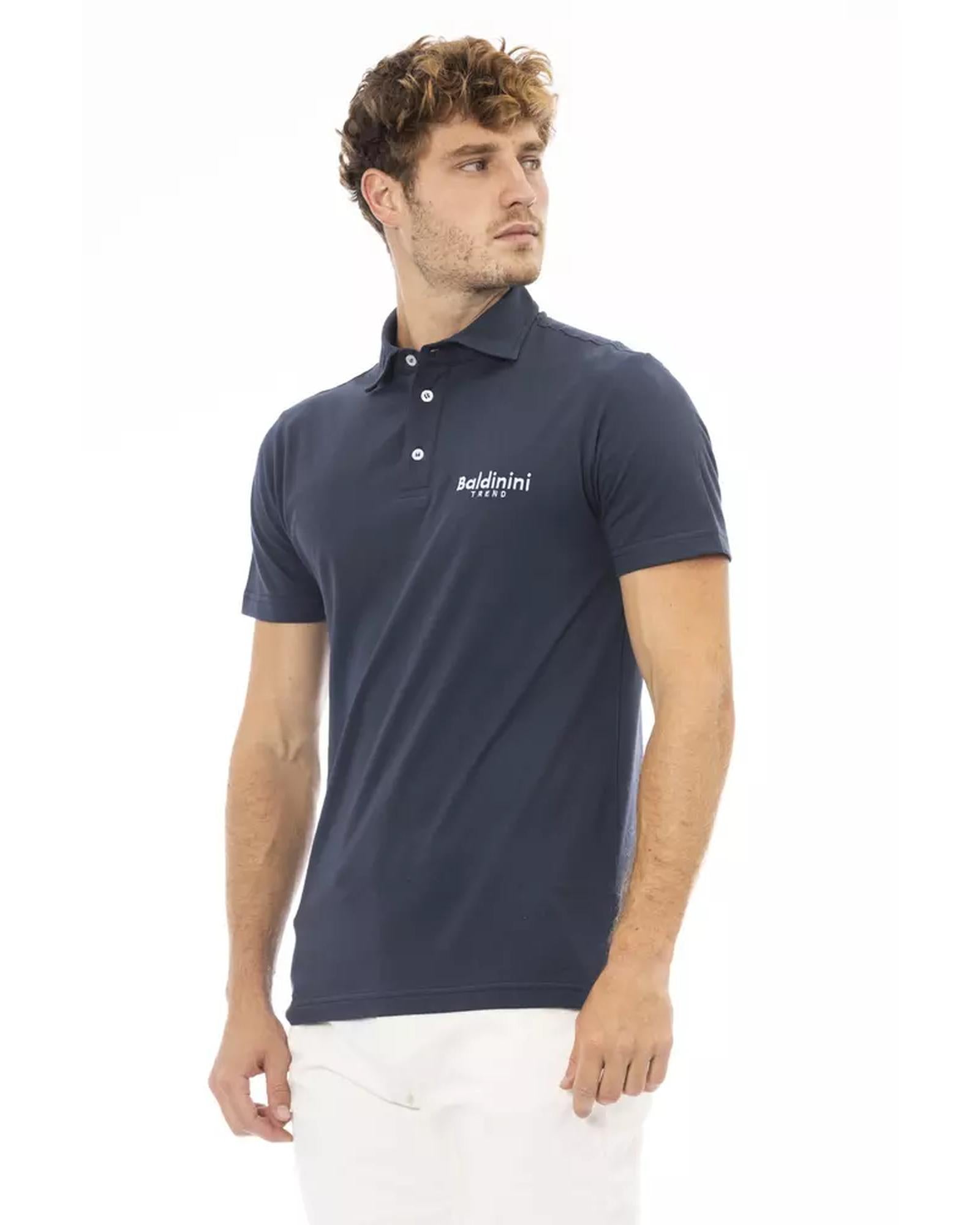 Embroidered Logo Polo Shirt M Men Secondary image
