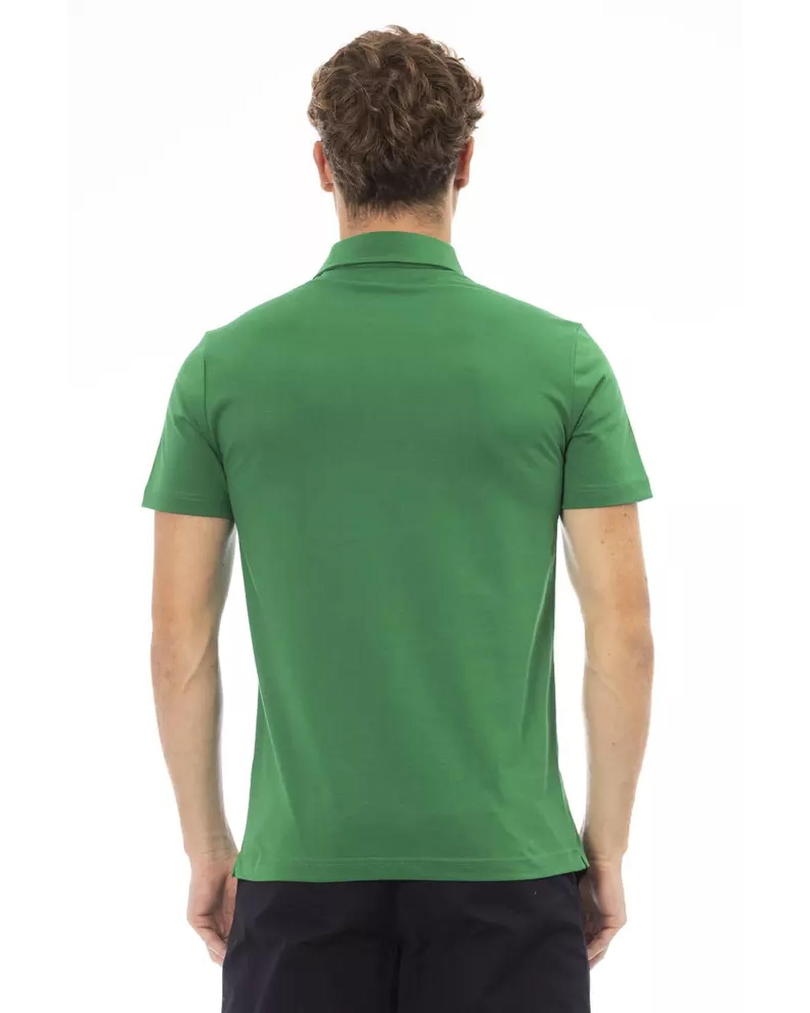Embroidered Logo Polo Shirt L Men