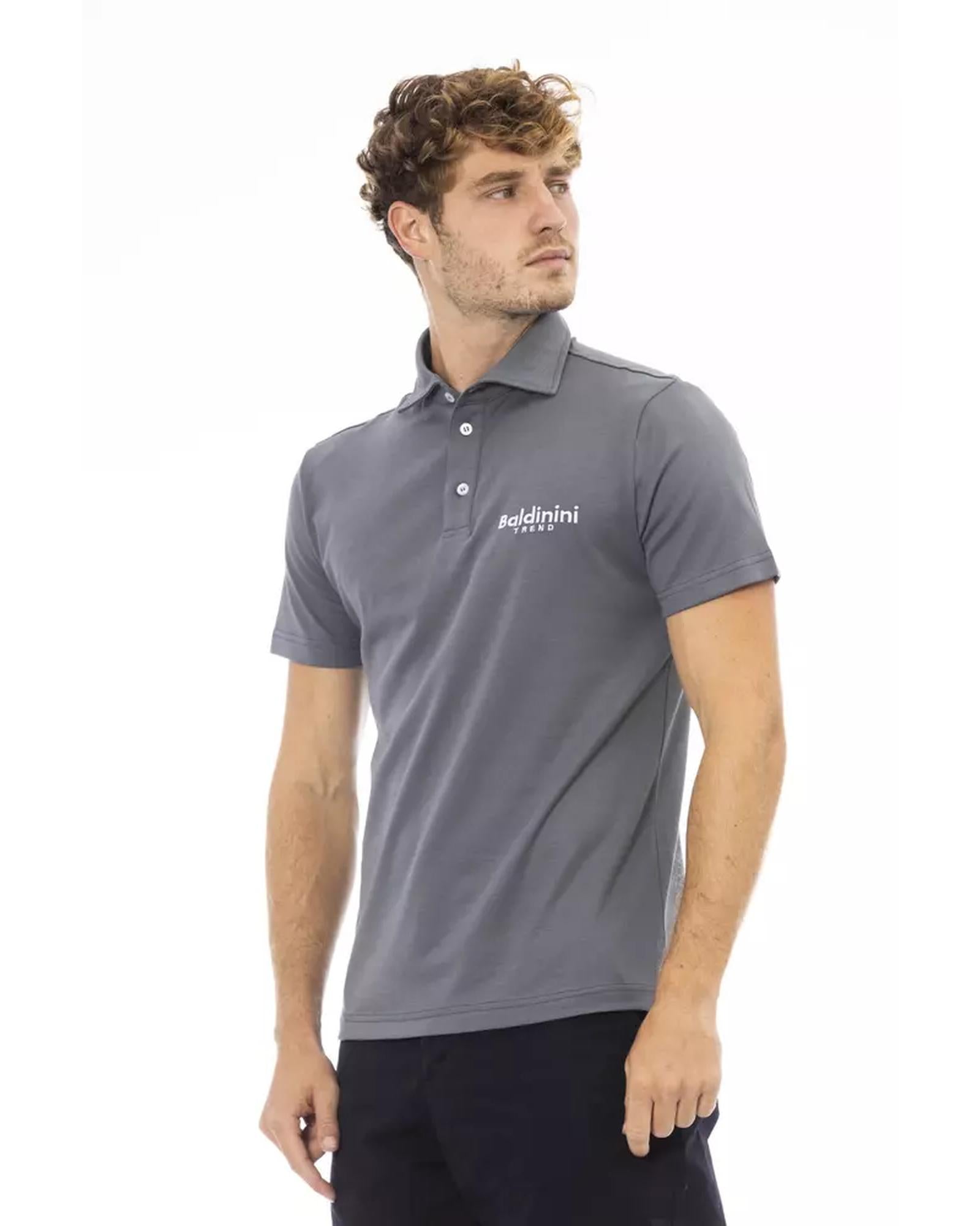 Embroidered Logo Polo Shirt M Men Secondary image
