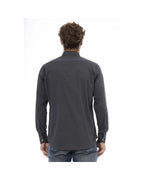 Baldinini Trend Men's Gray Cotton Shirt - 2XL