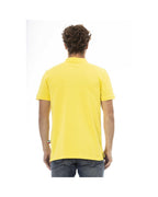 Baldinini Trend Men's Yellow Cotton Polo Shirt - 3XL