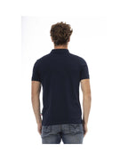 Baldinini Trend Men's Blue Cotton Polo Shirt - 3XL