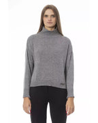Baldinini Trend Women's Gray Viscose Sweater - S