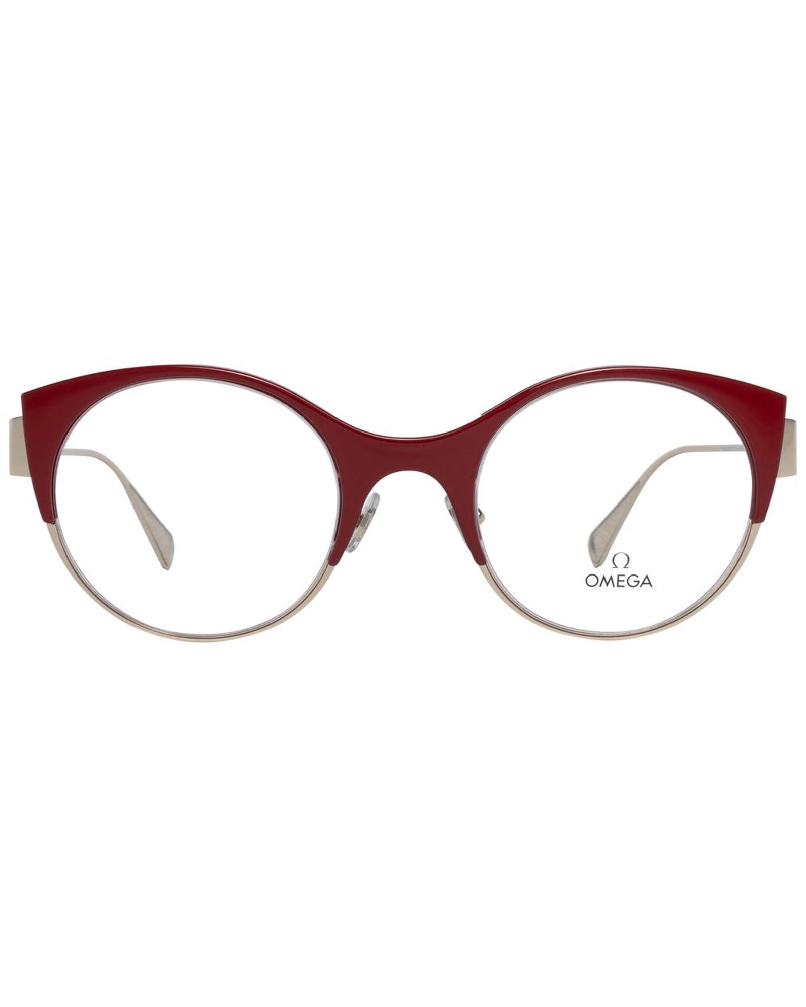 Omega Women's Red  Optical Frames - One Size Secondary image