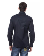 Billionaire Italian Couture Men's Blue Cotton Shirt - XL