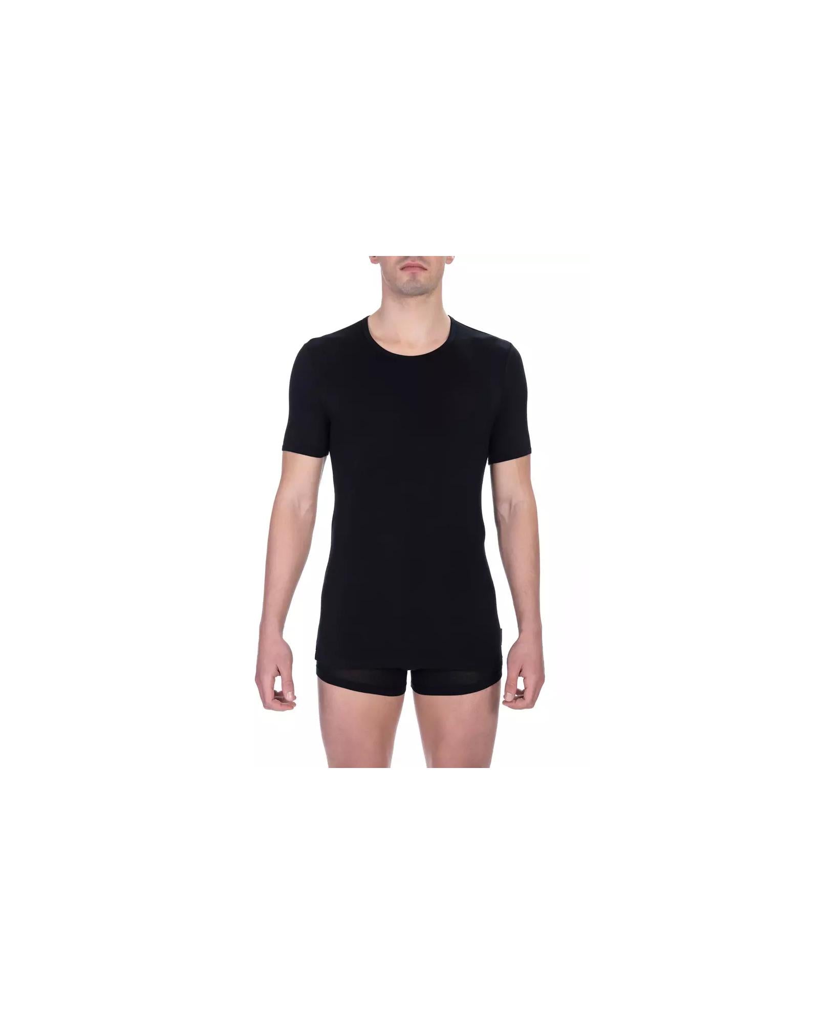 Luxury Designer Black T-shirt - Crew Neck S Men Main image