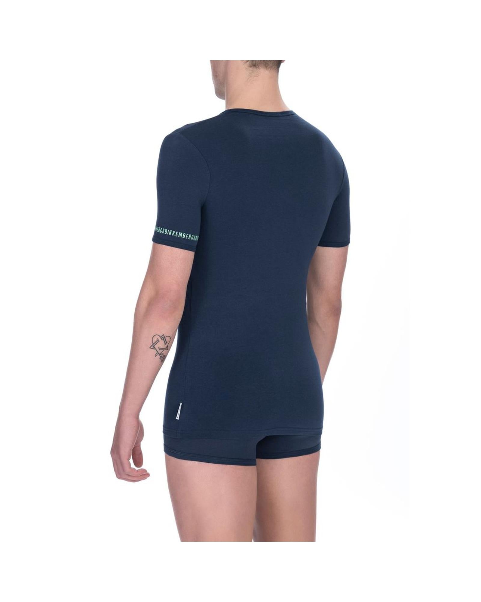 Bikkembergs Men's Sleek Bi-Pack Crew Neck Tee Set - L Secondary image