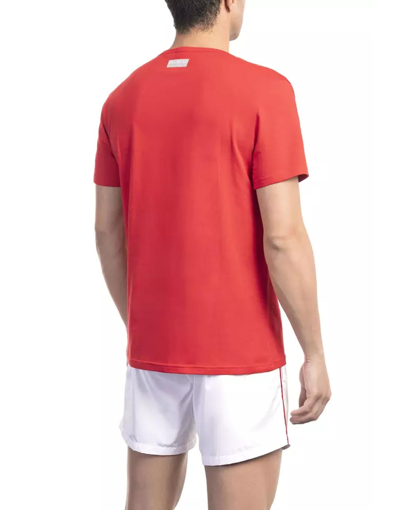 Printed Logo T-Shirt with Back Detail M Men Secondary image