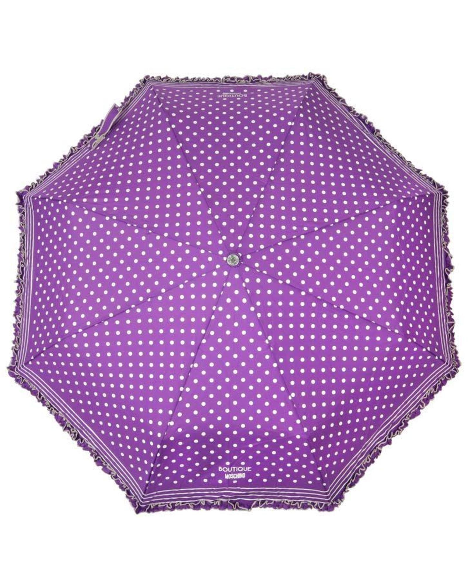 Polka Dots Umbrella with Automatic Opening and Closing by Moschino One Size Women Secondary image