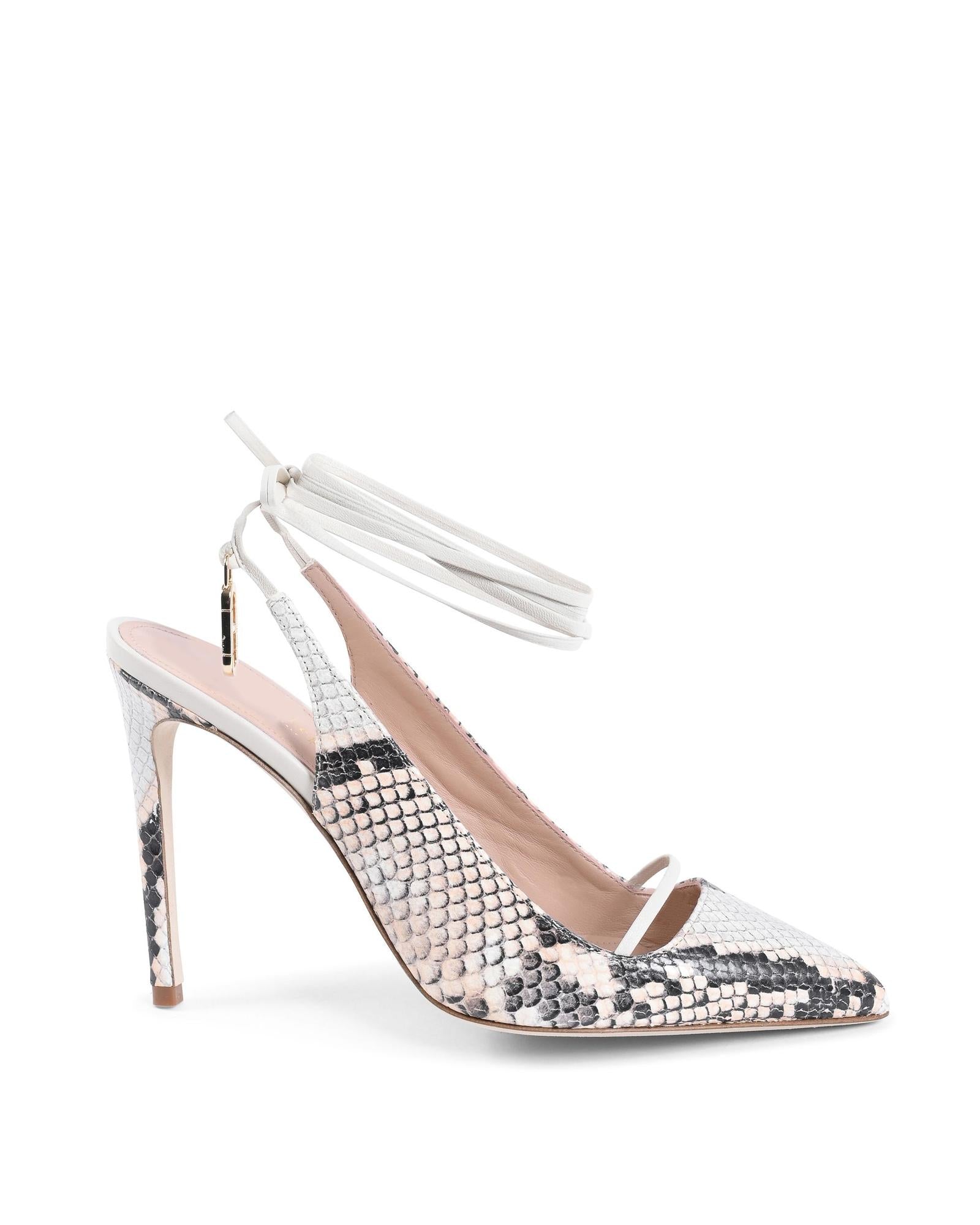 Python Stiletto Heels - Black/Nude - 37 EU Main image