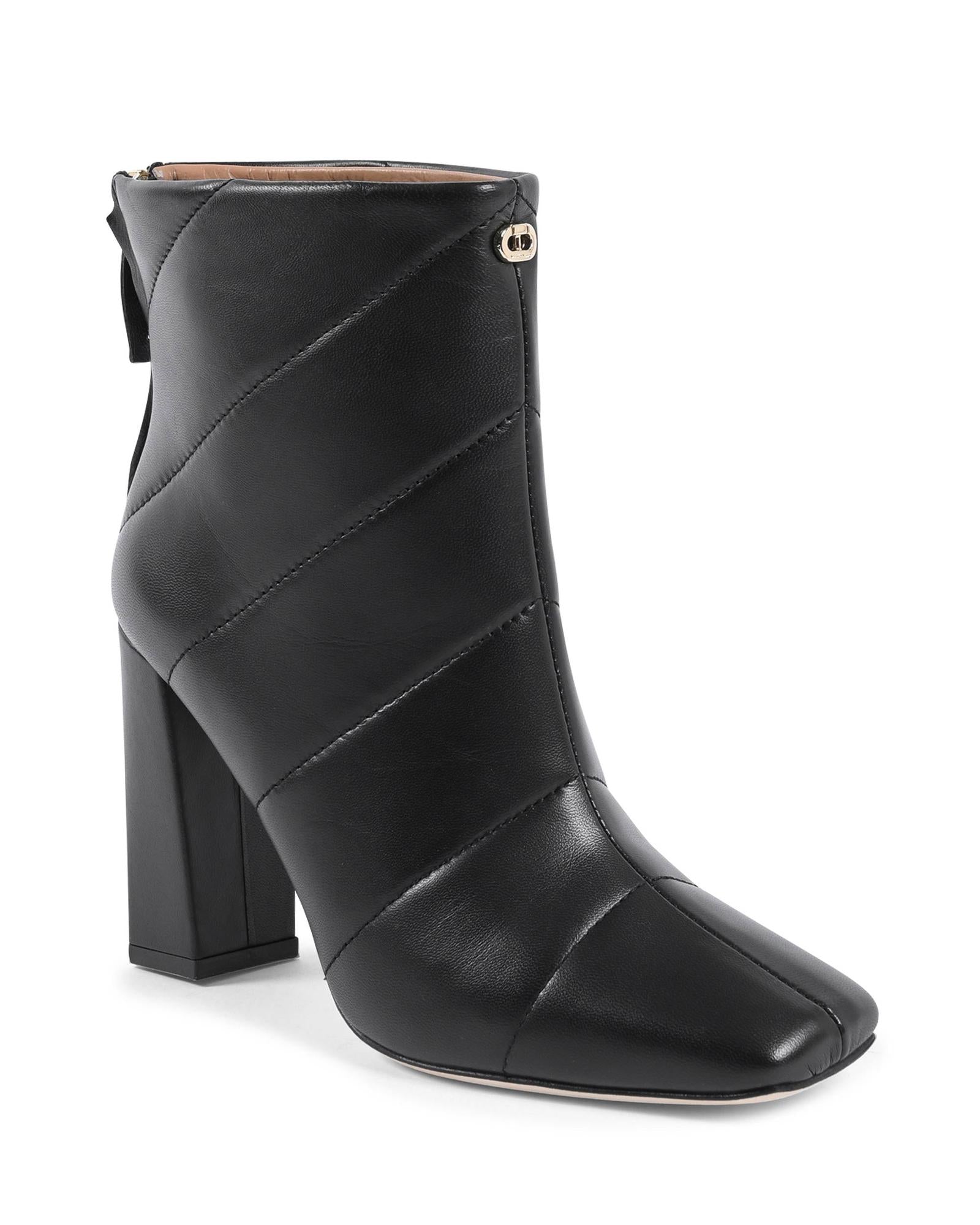 Quilted Leather Ankle Boots - 38 EU Secondary image