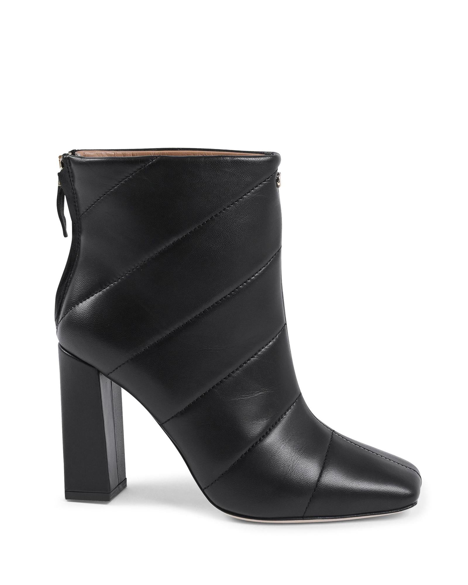 Quilted Leather Ankle Boots - 39 EU Main image