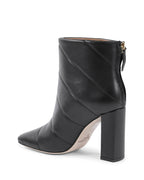 Quilted Leather Ankle Boots - 39 EU