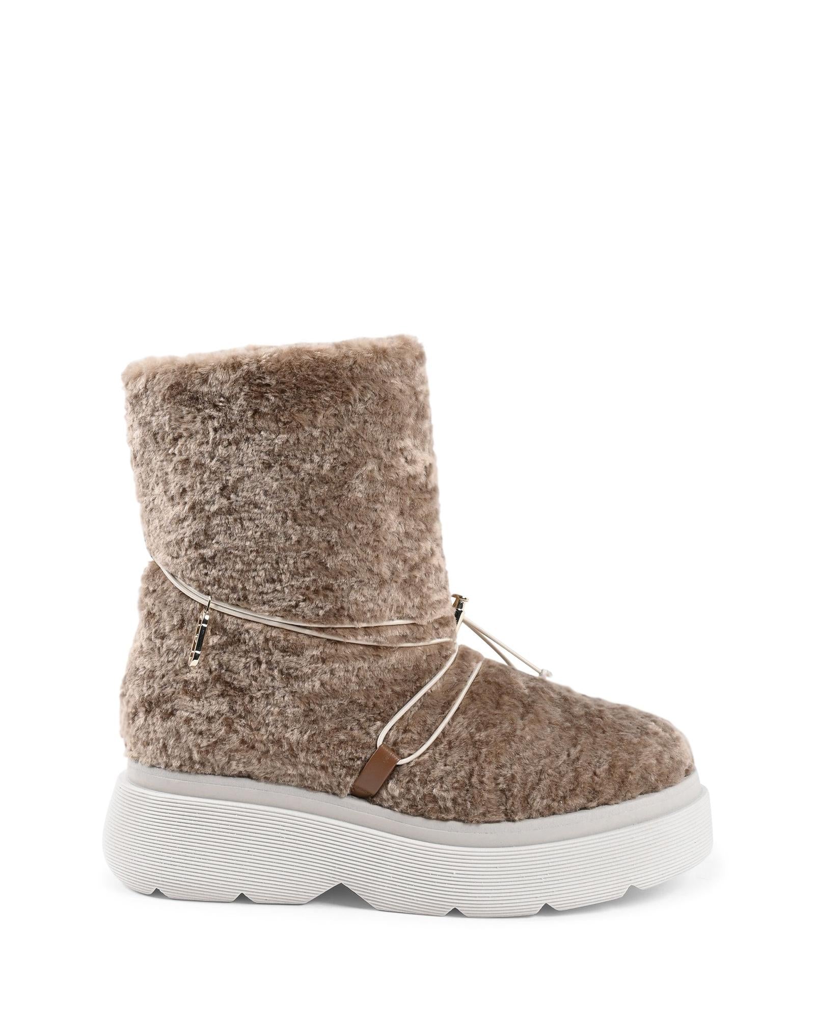 Faux Shearling Short Platform Boot - 41 EU Main image