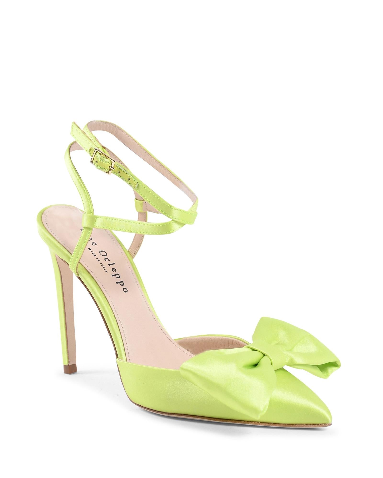 Dazzling Satin Ankle Strap Stilettos - 37 EU Secondary image