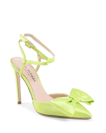Dazzling Satin Ankle Strap Stilettos - 37 EU