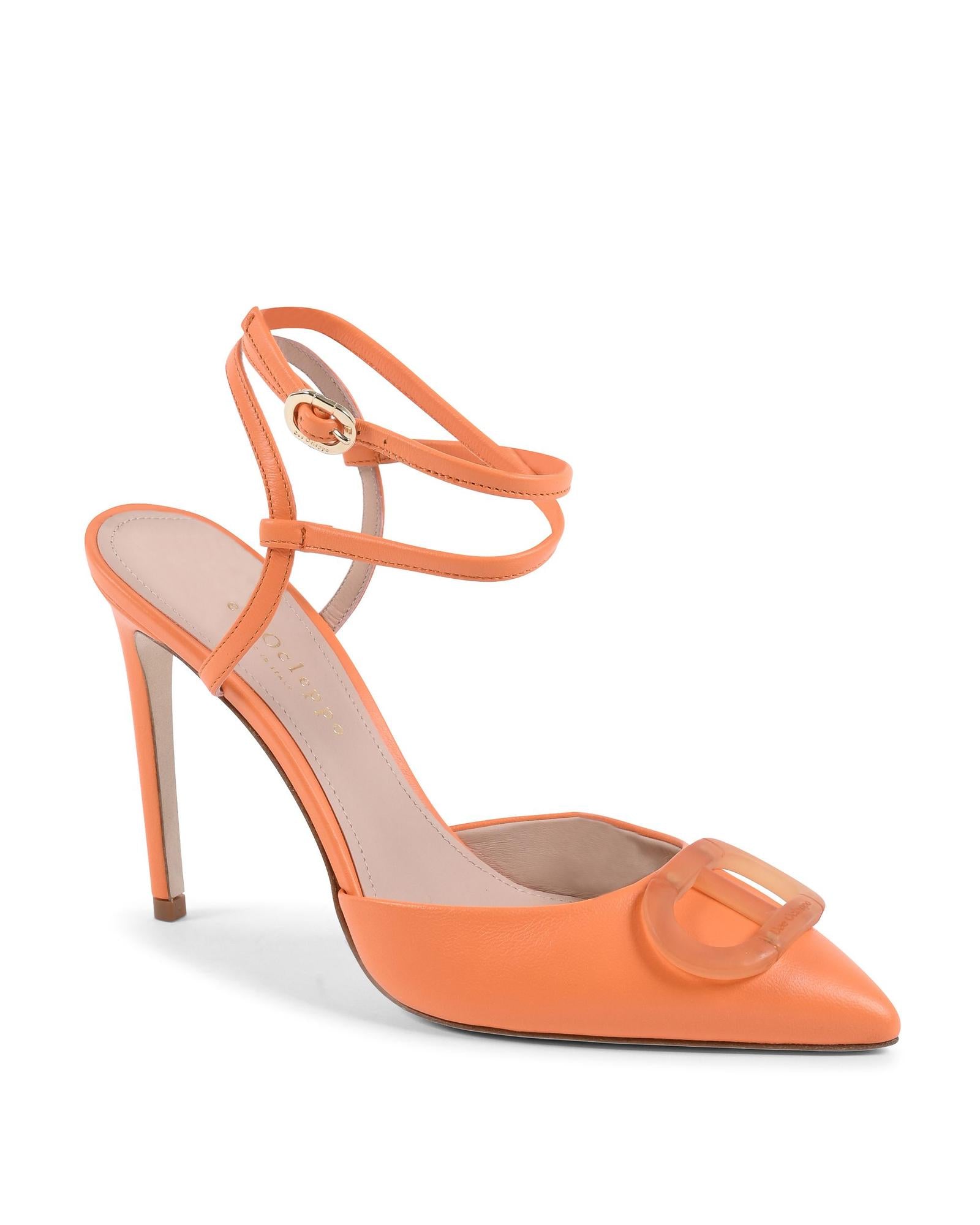 Leather Lace-Up Stiletto Pump - 38 EU Secondary image