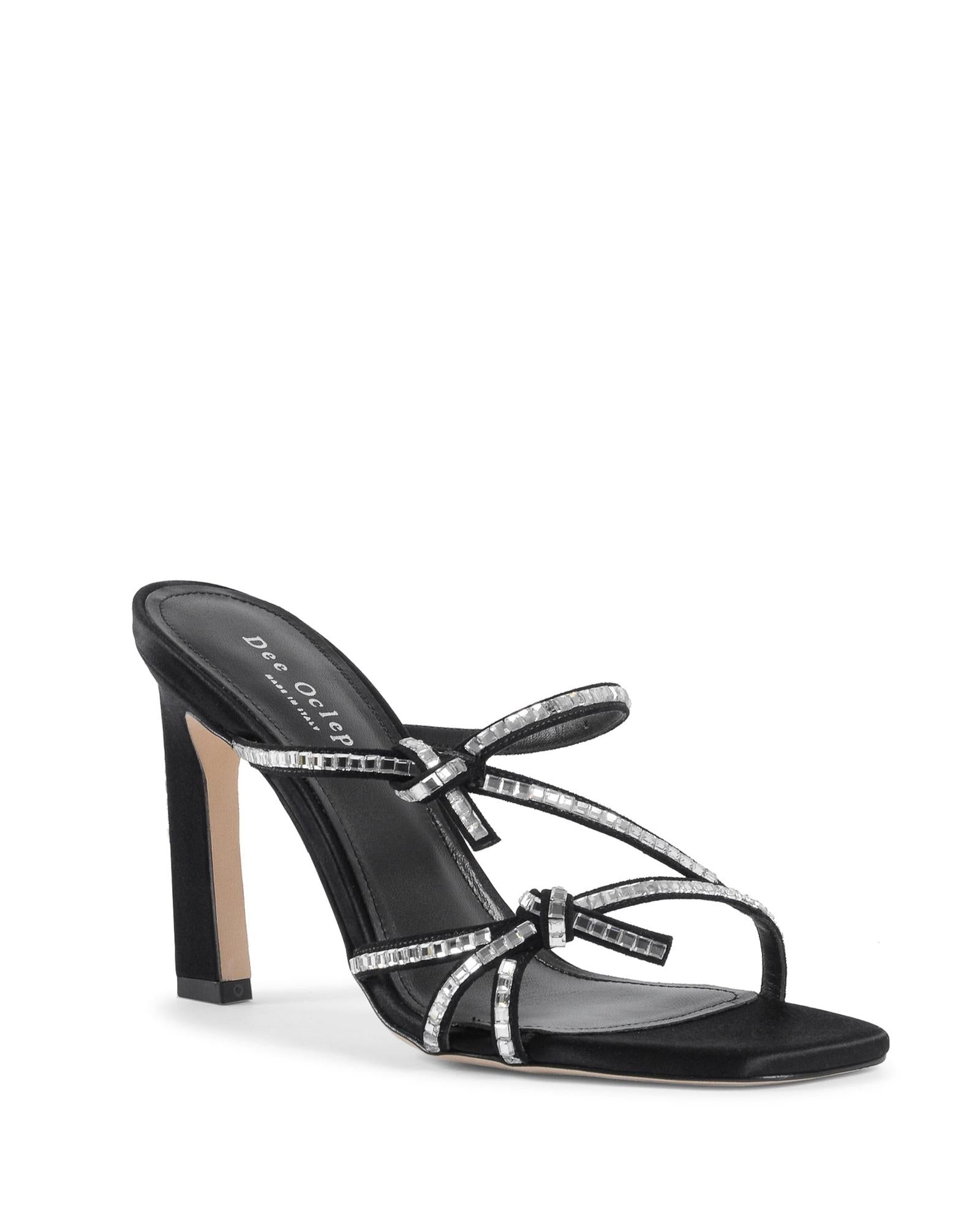 Crystal Embellished High Heel Sandal - 37 EU Secondary image