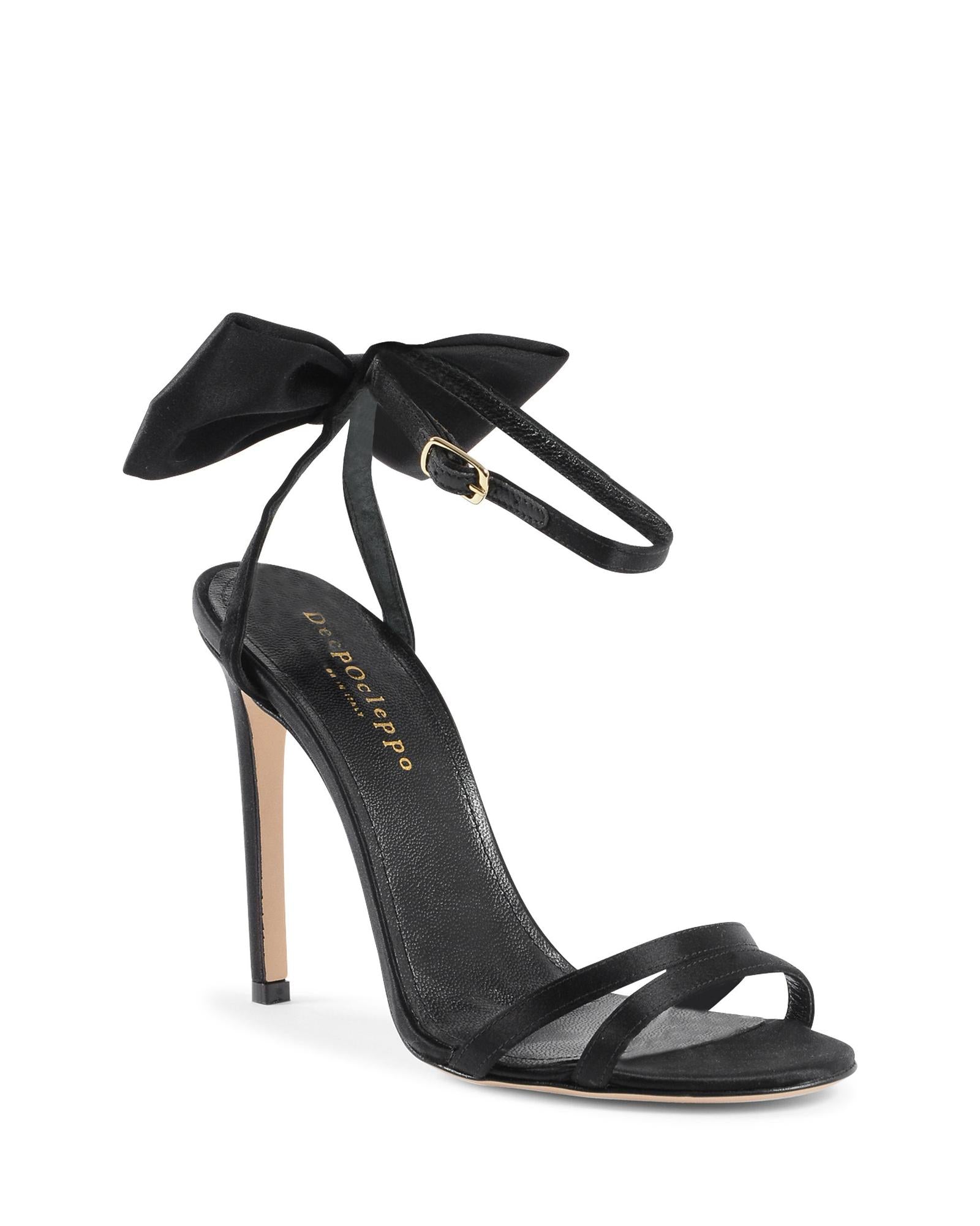 Bow Satin Sandal - 39 EU Secondary image