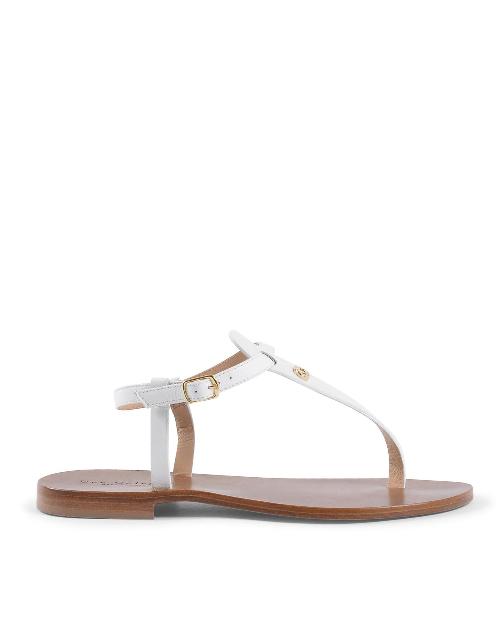 Leather Low Heel Sandals - 35 EU Main image