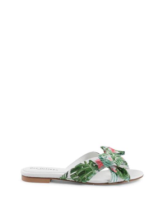 Joyful Silk Bow Mule - 38.5 EU