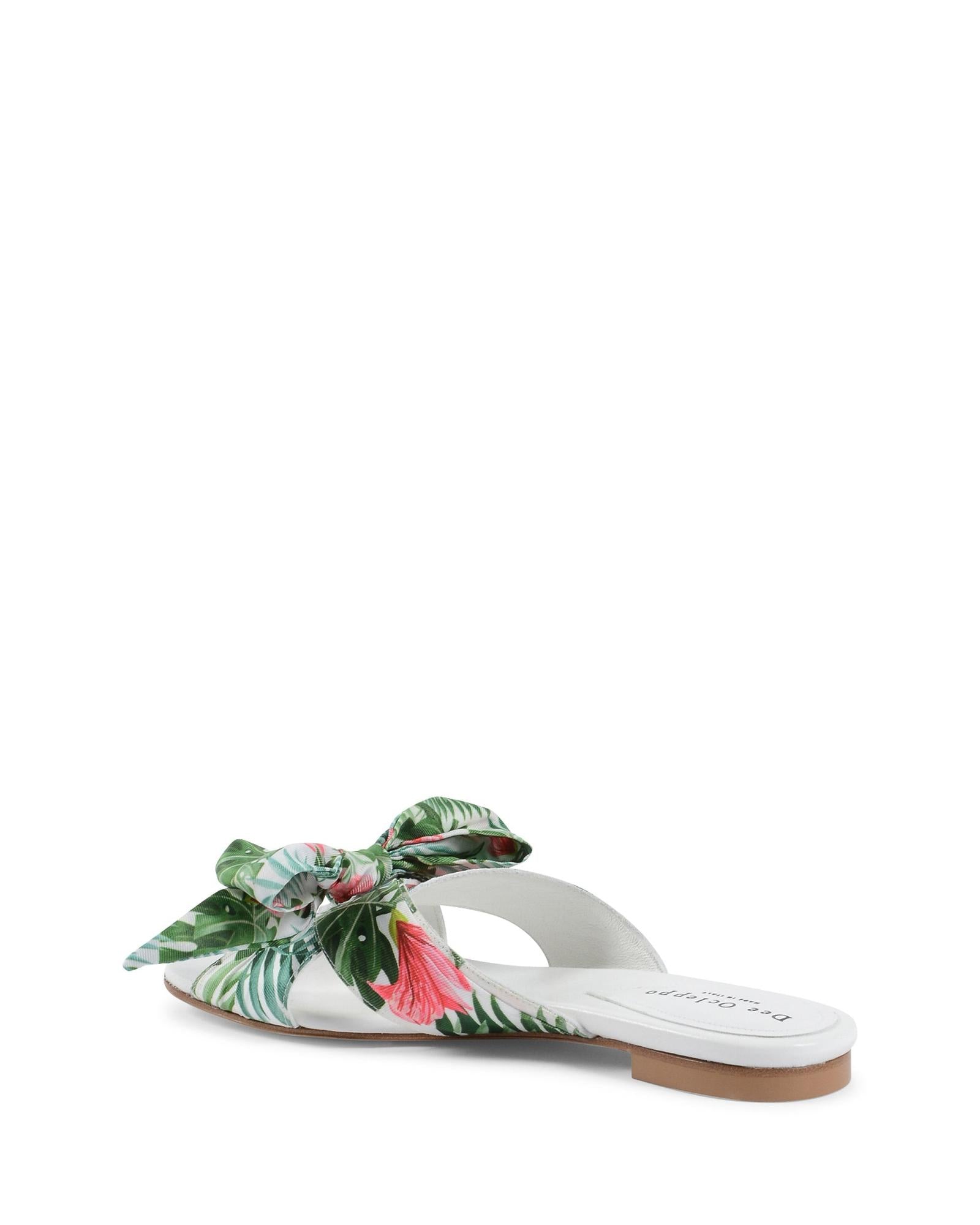 Joyful Silk Bow Mule - 38.5 EU
