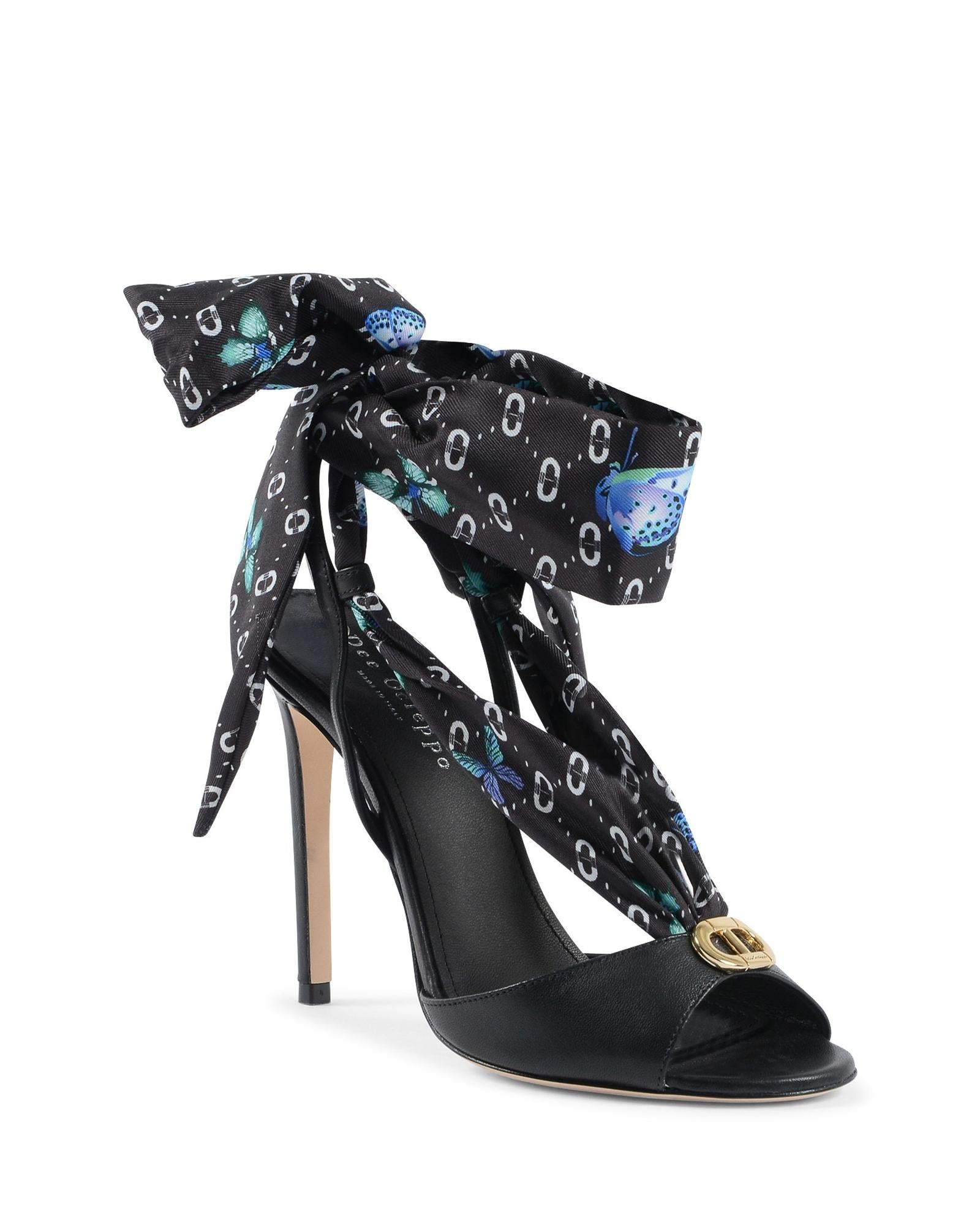 Printed Silk Heel - 39.5 EU Secondary image